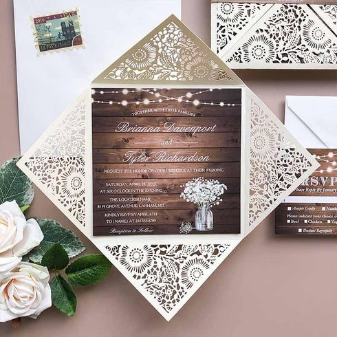 #ACRYLICWEDDINGINVITATIONS# - #CLEARWEDDINGINVITES##clear plastic wedding invitations#